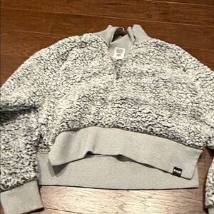 PINK Victoria's Secret Gray Cowl Sweater